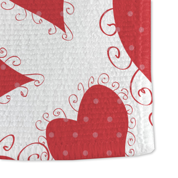 Cute Squirrel Couple Microfiber Dish Towel - DETAIL