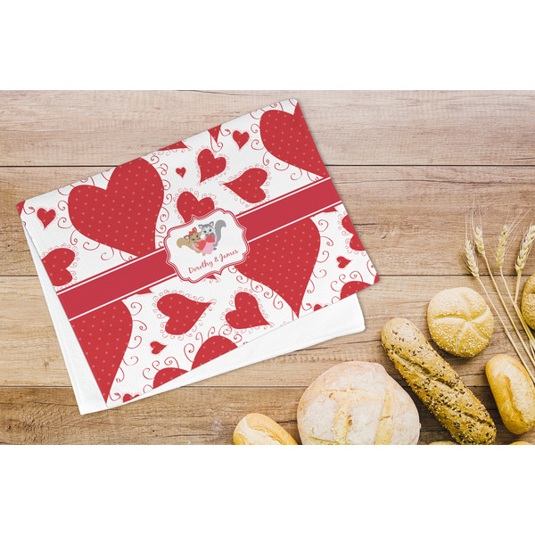 Cute Squirrel Couple Microfiber Kitchen Towel - LIFESTYLE