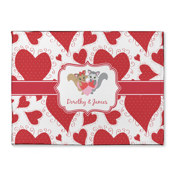 Custom Cute Squirrel Couple Microfiber Screen Cleaner (Personalized)