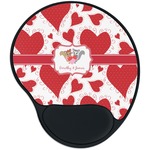 Cute Squirrel Couple Mouse Pad with Wrist Support