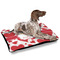 Cute Squirrel Couple Outdoor Dog Beds - Large - IN CONTEXT