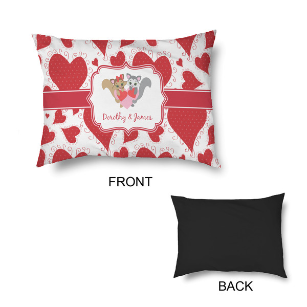 Cute Squirrel Couple Outdoor Dog Beds - Small - APPROVAL