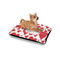 Cute Squirrel Couple Outdoor Dog Beds - Small - IN CONTEXT