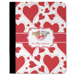 Cute Squirrel Couple Padfolio Clipboard - Large (Personalized)