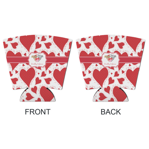 Cute Squirrel Couple Party Cup Sleeves - with bottom - APPROVAL