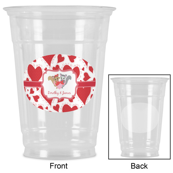 Cute Squirrel Couple Party Cups - 16oz - Approval