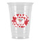 Cute Squirrel Couple Party Cups - 16oz - Front/Main