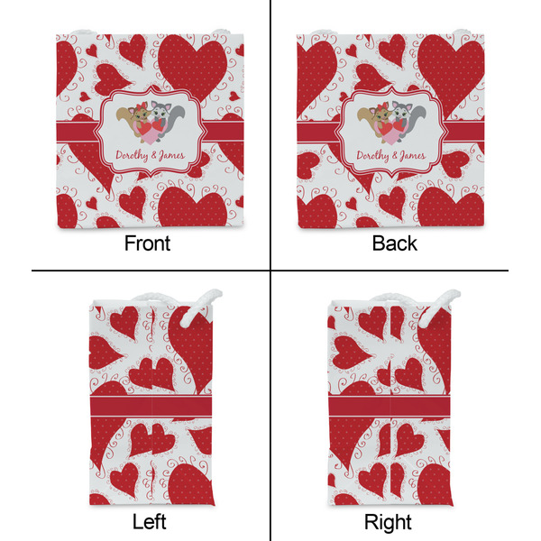 Cute Squirrel Couple Party Favor Gift Bag - Gloss - Approval