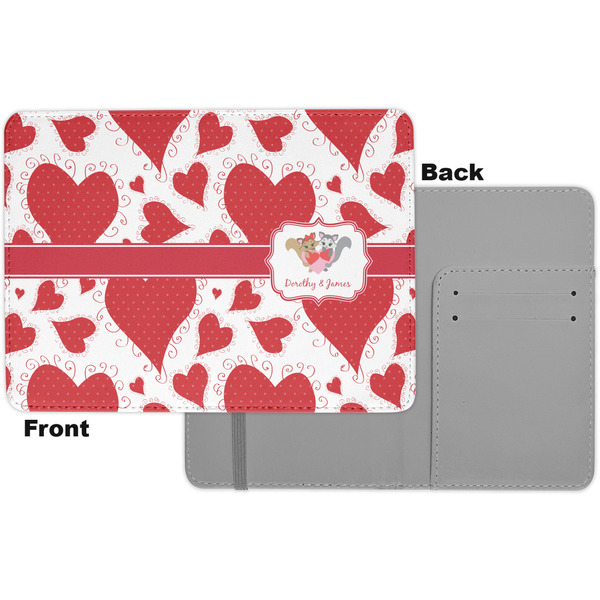Cute Squirrel Couple Passport Holder - Apvl