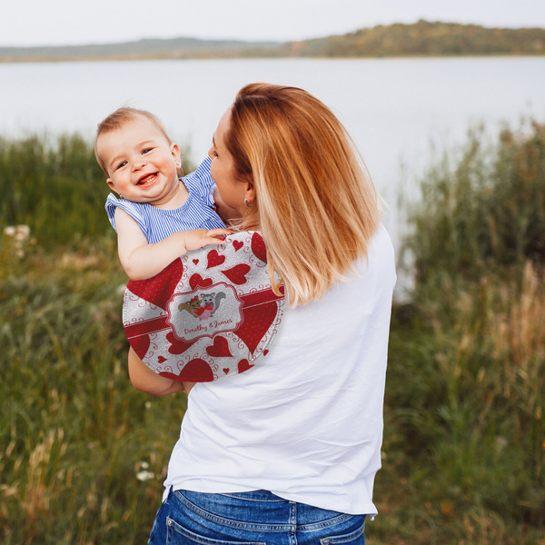 Cute Squirrel Couple Peanut Shaped Burp - Lifestyle