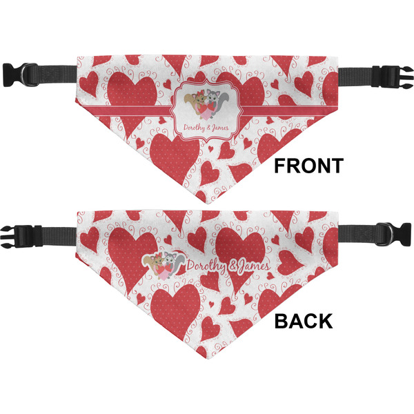 Cute Squirrel Couple Pet Bandana Approval
