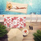 Cute Squirrel Couple Pool Towel Lifestyle