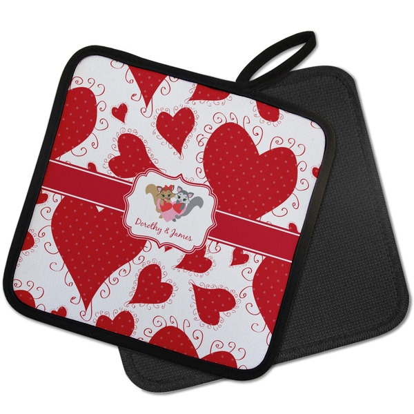 Cute Squirrel Couple Pot Holders - PARENT MAIN