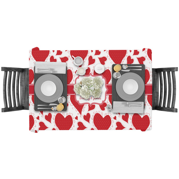 Cute Squirrel Couple Rectangular Tablecloths - LIFESTYLE