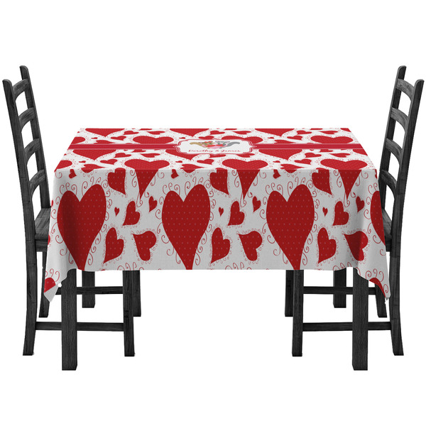 Custom Cute Squirrel Couple Tablecloth (Personalized)
