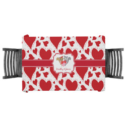 Cute Squirrel Couple Tablecloth - 58"x58" (Personalized)