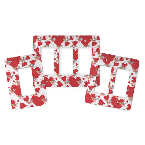 Cute Squirrel Couple Rocker Light Switch Covers - Parent - ALL VARIATIONS