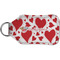 Cute Squirrel Couple Sanitizer Holder Keychain - Small (Back)