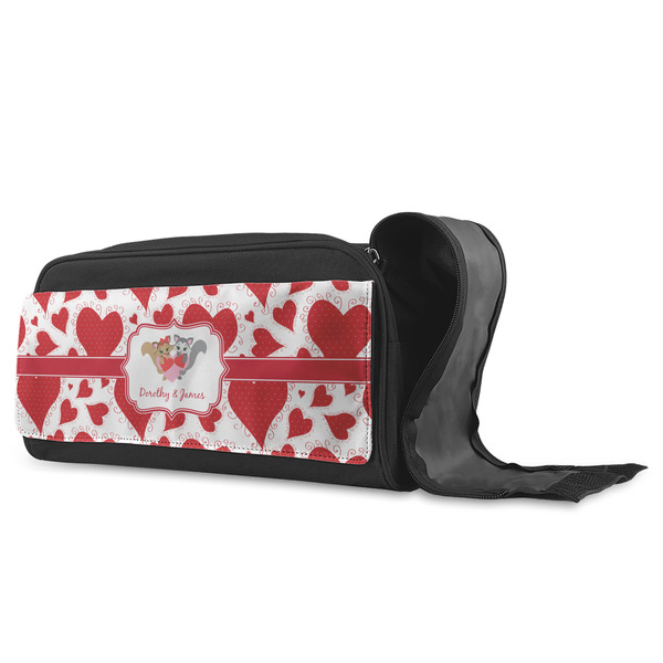 Cute Squirrel Couple Shoe Bags - ANGLE (Open)