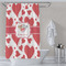 Cute Squirrel Couple Shower Curtain Lifestyle