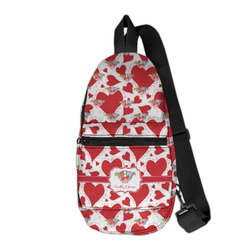 Cute Squirrel Couple Sling Bag (Personalized)