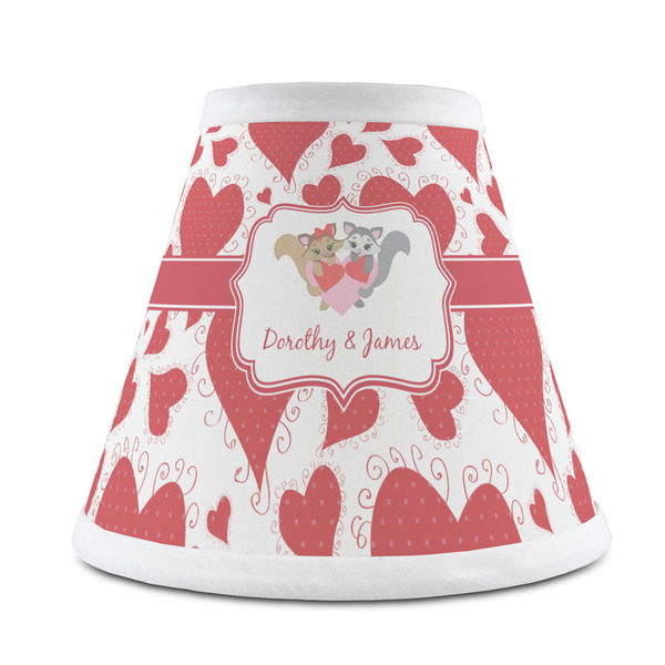 Custom Cute Raccoon Couple Chandelier Lamp Shade (Personalized)