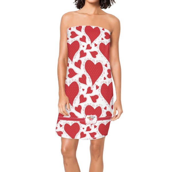 Custom Cute Squirrel Couple Spa / Bath Wrap (Personalized)