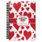 Cute Squirrel Couple Spiral Journal Large - Front View