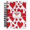 Cute Squirrel Couple Spiral Journal Small - Front View