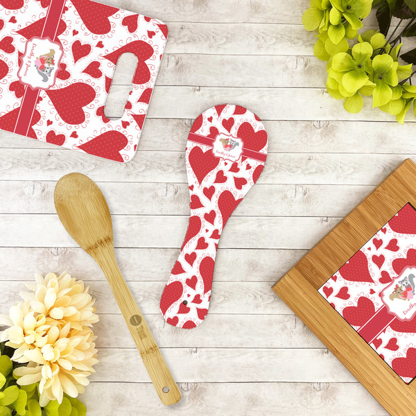 Cute Squirrel Couple Spoon Rest Trivet - LIFESTYLE