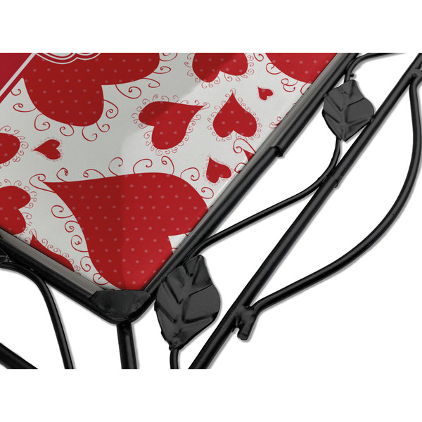 Cute Squirrel Couple Square Trivet - Detail