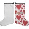 Cute Squirrel Couple Stocking - Single-Sided - Approval