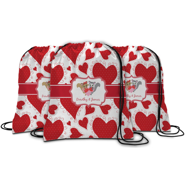 Cute Squirrel Couple String Backpack - MAIN