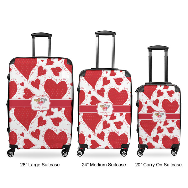 Cute Squirrel Couple Suitcase Set 1 - APPROVAL