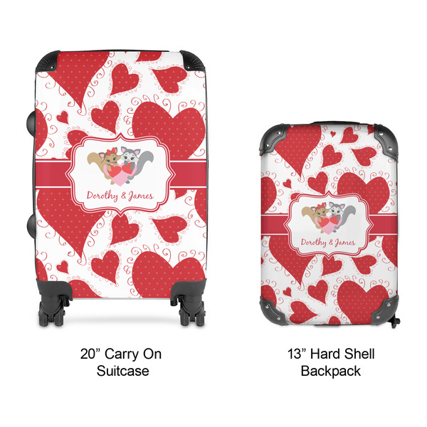 Cute Squirrel Couple Suitcase Set 4 - APPROVAL