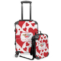 Cute Squirrel Couple Kids 2-Piece Luggage Set - Suitcase & Backpack (Personalized)