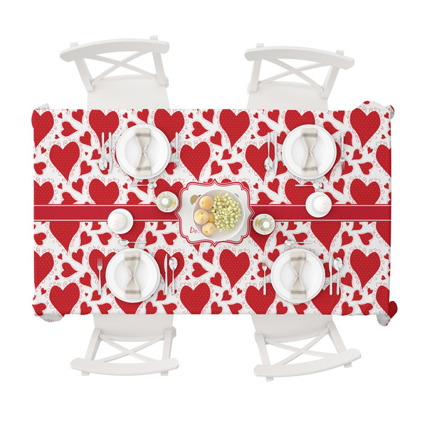Cute Squirrel Couple Tablecloths (58"x102") - TOP VIEW