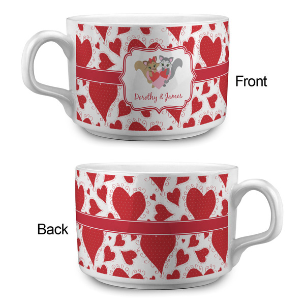 Cute Squirrel Couple Tea Cup - Single Apvl