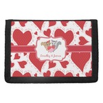 Cute Raccoon Couple Trifold Wallet (Personalized)