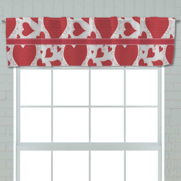 Cute Squirrel Couple Valance - Closeup on window