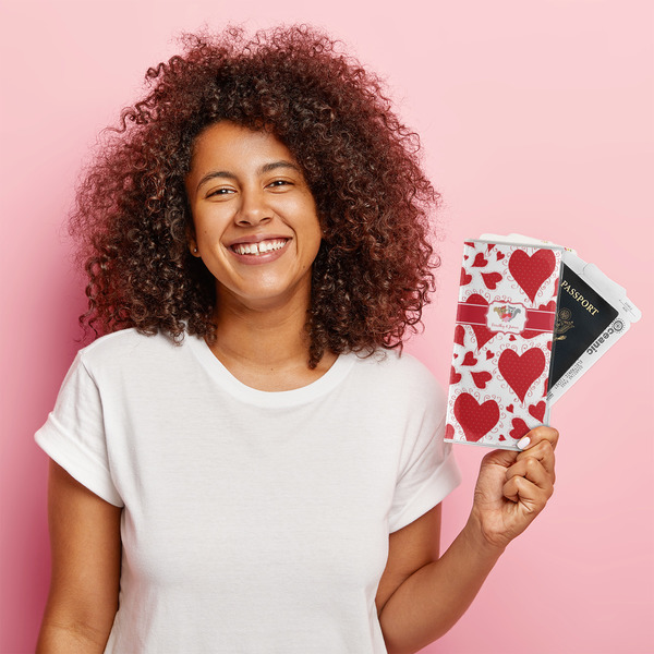 Cute Squirrel Couple Vinyl Document Holder - LIFESTYLE