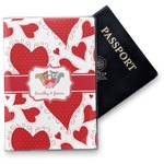Cute Squirrel Couple Vinyl Passport Holder (Personalized)