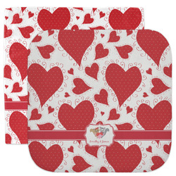 Cute Squirrel Couple Facecloth / Wash Cloth (Personalized)