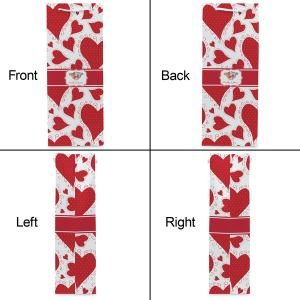 Cute Squirrel Couple Wine Gift Bag - Gloss - Approval