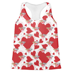 Cute Squirrel Couple Womens Racerback Tank Top - X Large
