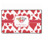 Cute Squirrel Couple XXL Gaming Mouse Pad - 24" x 14" (Personalized)