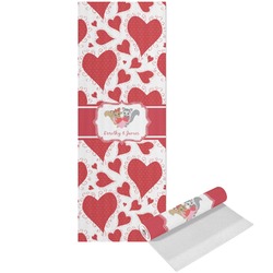 Cute Squirrel Couple Yoga Mat - Printed Front (Personalized)