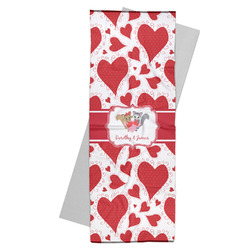 Cute Squirrel Couple Yoga Mat Towel (Personalized)