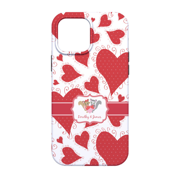 Cute Squirrel Couple iPhone 13 Pro Tough Case - Back