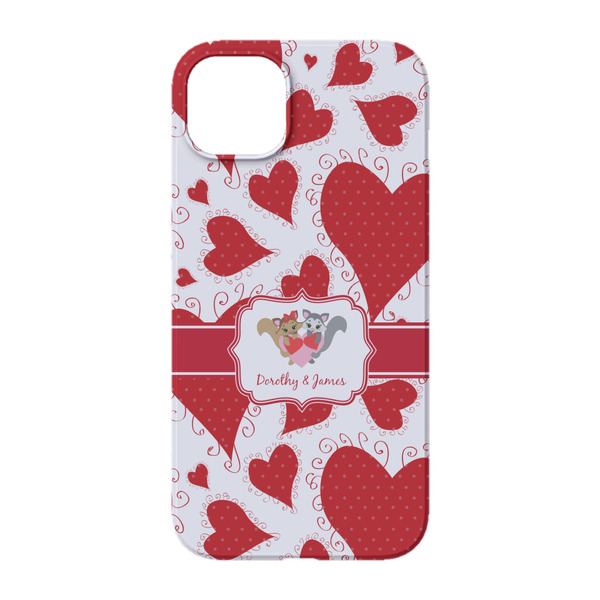Cute Squirrel Couple iPhone 14 Case - Back